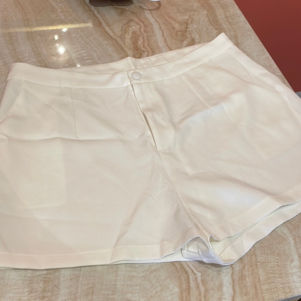 In The Style White Shorts